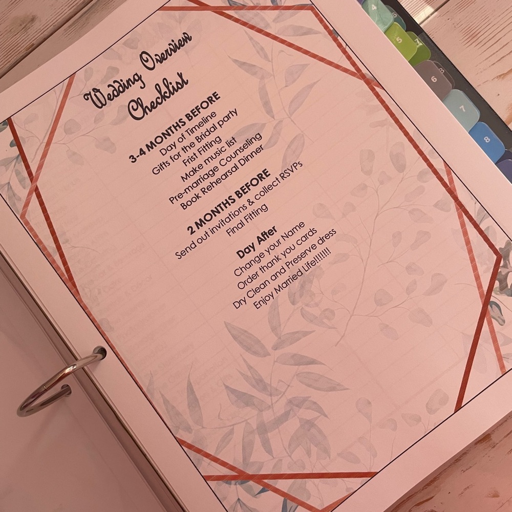 12 Month Wedding Guide - Picture 3 of 7